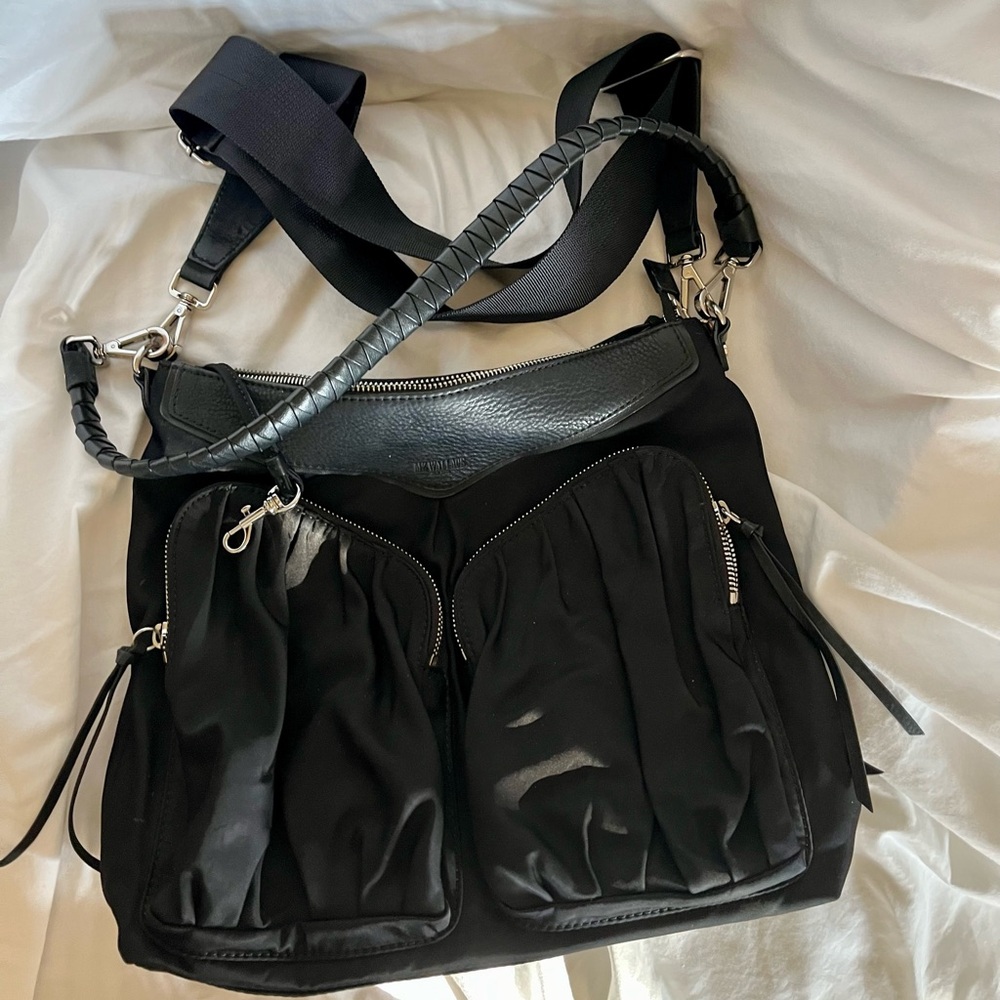 MZ Wallace THOMPSON Crossbody Black
